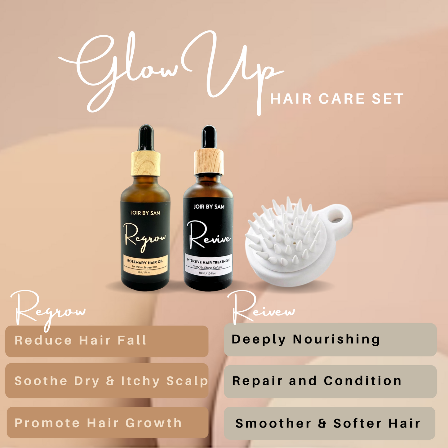 Glow Up Hair Care Set